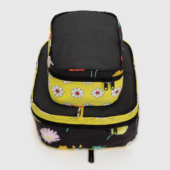 NWT Baggu Packing Cube Set - Deadstock Flower Mix - Picture 1 of 8